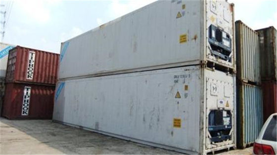 Κίνα Χρησιμοποιημένος χάλυβας εμπορευματοκιβωτίων σημαιοφόρων 40 κατεψυγμένο πόδι μεταφορικό κιβώτιο  προμηθευτής